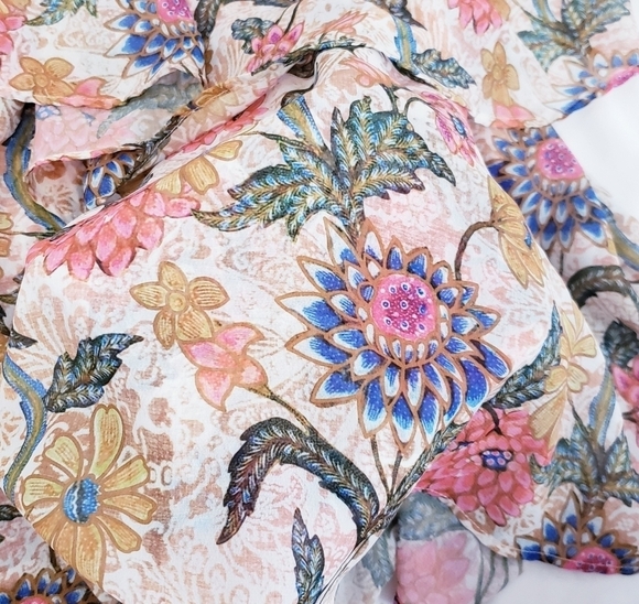 *Last Chance* NWT Show Me Your Mumu Bloom Triple Decker Romper Tiered Ruffles - Picture 10 of 11